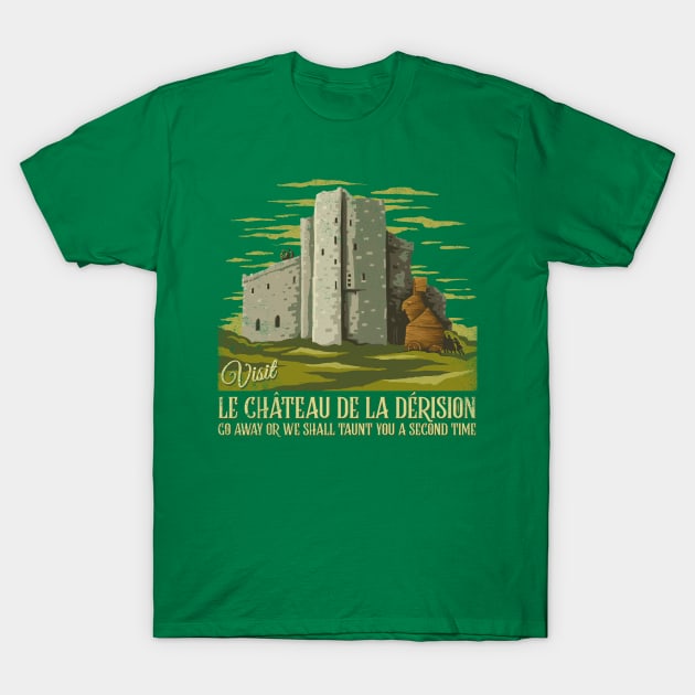 Visit Le Chateau De La Derision T-Shirt by kg07_shirts